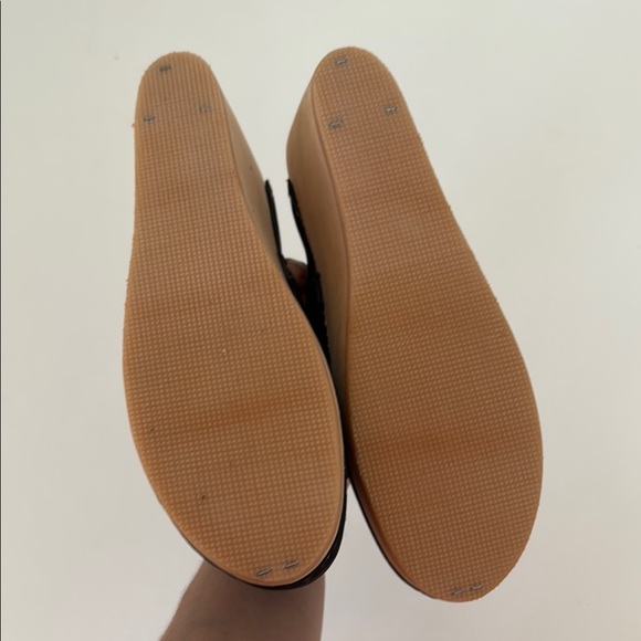 Maguba Sweden Black Fringe Wedge Clogs size 38. Brand new in box - Picture 3 of 8